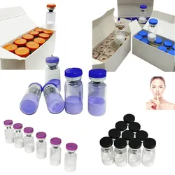 GHK-CU 6 Wholesale 99 Pure Ghk Cu Peptide 50mg 100mg Powder Vials for Anti Aging